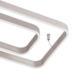 Lucande Kadira LED-Deckenlampe, 60 Cm, Nickel 16 Lucande Kadira LED-Deckenlampe, 60 Cm, Nickel -Lucande 9922008 7