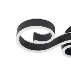 Lucande Admira LED-Deckenlampe, 51,7 Cm Schwarz -Lucande 9922021 7