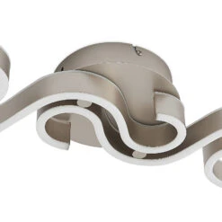 Lucande Admira LED-Deckenlampe, 51,7 Cm Nickel -Lucande 9922022 6