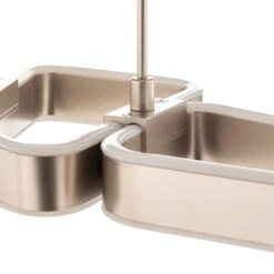 Lucande Quinn LED-Hängelampe, Dreiflammig Nickel -Lucande 9922026 4