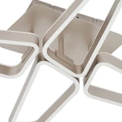 Lucande Quinn LED-Deckenlampe, Vierflammig Nickel -Lucande 9922034 7