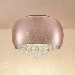 Lucande Elinara Kristall-Deckenlampe, 40 Cm Kupfer -Lucande 9923002 5