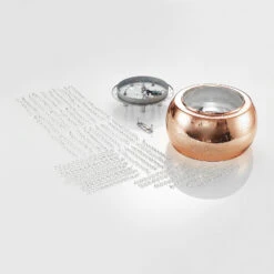 Lucande Elinara Kristall-Deckenlampe, 40 Cm Kupfer -Lucande 9923002 8