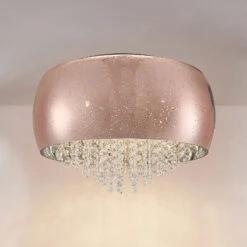 Lucande Elinara Kristall-Deckenlampe, 50 Cm Kupfer -Lucande 9923004 5