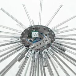 Lucande Yalina Glas-Deckenleuchte, Stäbchen -Lucande 9923027 8