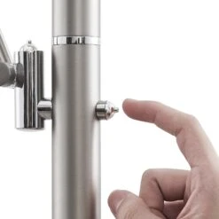 Lucande Journi LED-Stehleuchte, Nickel -Lucande 9940001 7