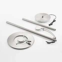 Lucande Journi LED-Stehleuchte, Nickel -Lucande 9940001 8