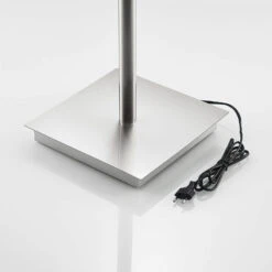 Lucande Hadlee LED-Stehleuchte, Nickel -Lucande 9940004 8