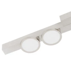 Lucande Kellino Deckenleuchte, 4-flammig, Nickel -Lucande 9951112 5