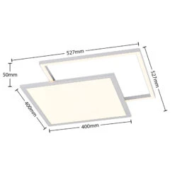 Lucande Senan LED-Deckenlampe, Quadrate, CCT 15 Lucande Senan LED-Deckenlampe, Quadrate, CCT -Lucande 9956089 6