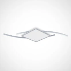 Lucande Tiaro LED-Deckenlampe, Eckig, 56,6 Cm, CCT -Lucande 9956097 6