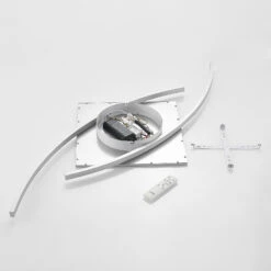 Lucande Tiaro LED-Deckenlampe, Eckig, 56,6 Cm, CCT -Lucande 9956097 8