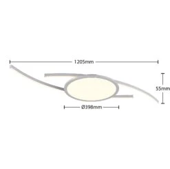 Lucande Tiaro LED-Deckenlampe, Rund, CCT 14 Lucande Tiaro LED-Deckenlampe, Rund, CCT -Lucande 9956101 5