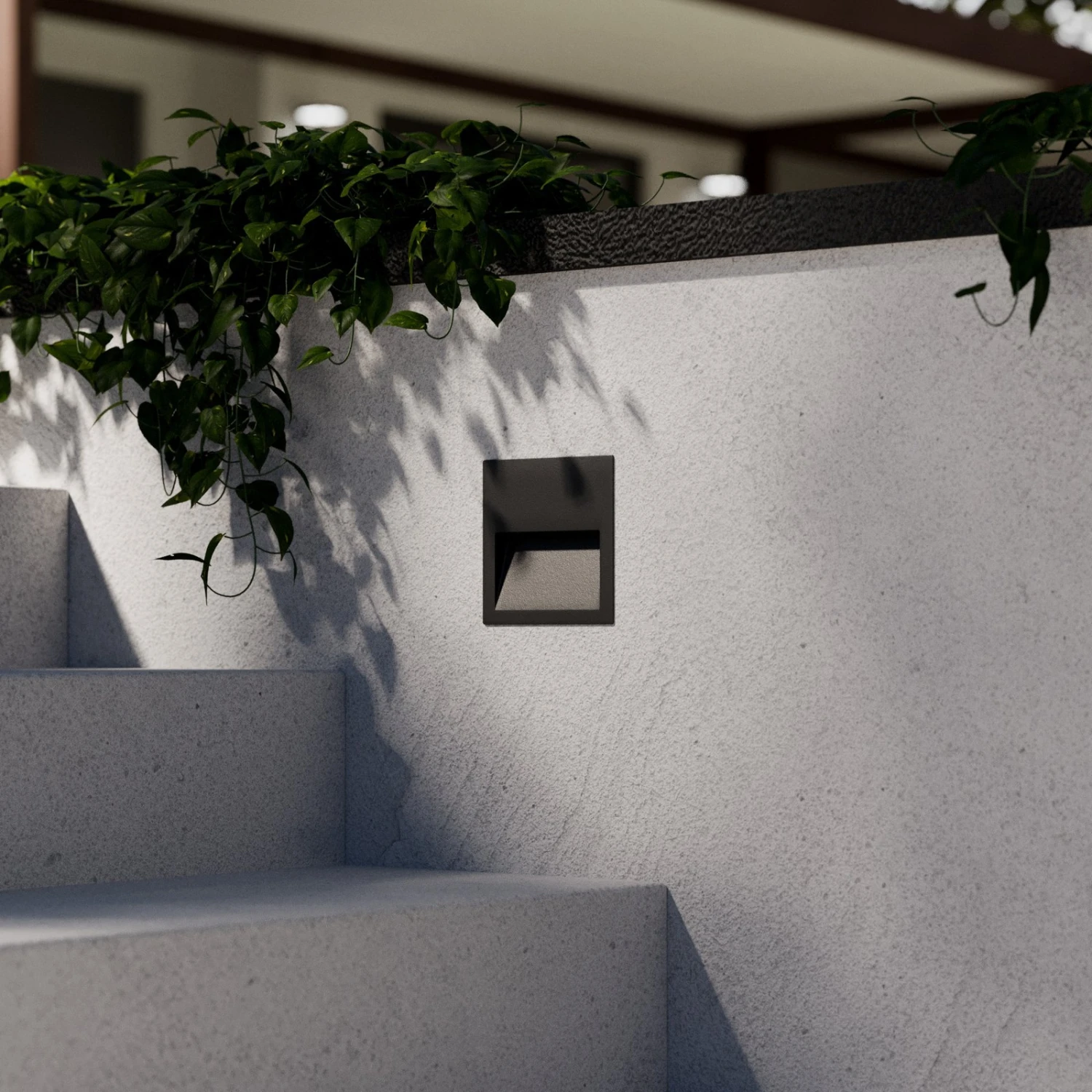 Lucande Quadratische LED-Wandeinbaulampe Loya Für Außen 3 Lucande Quadratische LED-Wandeinbaulampe Loya Für Außen – Bild 3