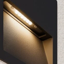 Lucande Quadratische LED-Wandeinbaulampe Loya Für Außen 17 Lucande Quadratische LED-Wandeinbaulampe Loya Für Außen -Lucande 9969038 8