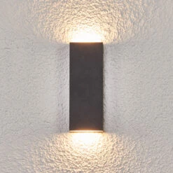 Lucande Flache LED-Außenwandlampe Corda 11 Lucande Flache LED-Außenwandlampe Corda -Lucande 9969040 3