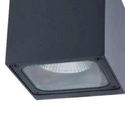 Lucande Hell Leuchtende LED-Außenwandlampe Merjem -Lucande 9969053 7