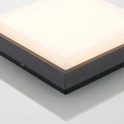 Lucande Amra LED-Außendeckenleuchte, Eckig 17,5 Cm -Lucande 9969068 5