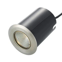 Lucande LED-Edelstahl-Bodeneinbauleuchte Sulea IP67 Rund -Lucande 9969097 2