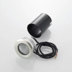 Lucande LED-Edelstahl-Bodeneinbauleuchte Sulea IP67 Rund -Lucande 9969097 7