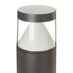 Lucande LED-Pollerleuchte Darja Aus Dunkelgrauem Alu 100cm -Lucande 9969120 4