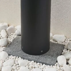 Lucande LED-Pollerleuchte Darja Aus Dunkelgrauem Alu 100cm -Lucande 9969120 7