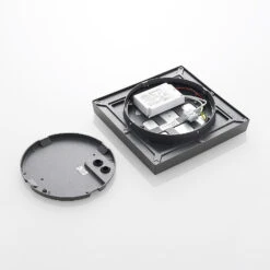 Lucande LED-Außendeckenleuchte Birta, Eckig, 27 Cm -Lucande 9969131 8