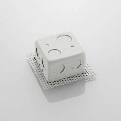 Lucande LED-Wandeinbauleuchte Pordis, IP65, Eckig -Lucande 9969135 5