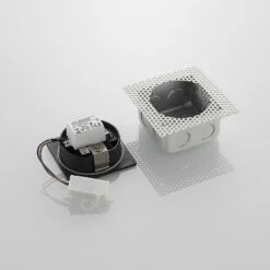 Lucande LED-Wandeinbauleuchte Pordis, IP65, Eckig -Lucande 9969135 6