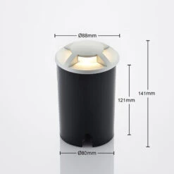 Lucande Bodeneinbauleuchte Edwina Aus Aluminium -Lucande 9969150 4