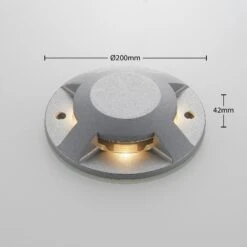 Lucande Jeffrey LED-Bodenaufbauleuchte, 4-flammig -Lucande 9969170 3