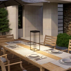 Lucande Lynzy LED-Solarleuchte, Schwarz, 58,3 Cm -Lucande 9969187 3