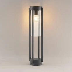 Lucande Tiras Sockelleuchte, Dunkelgrau, 56 Cm 12 Lucande Tiras Sockelleuchte, Dunkelgrau, 56 Cm -Lucande 9969200 4