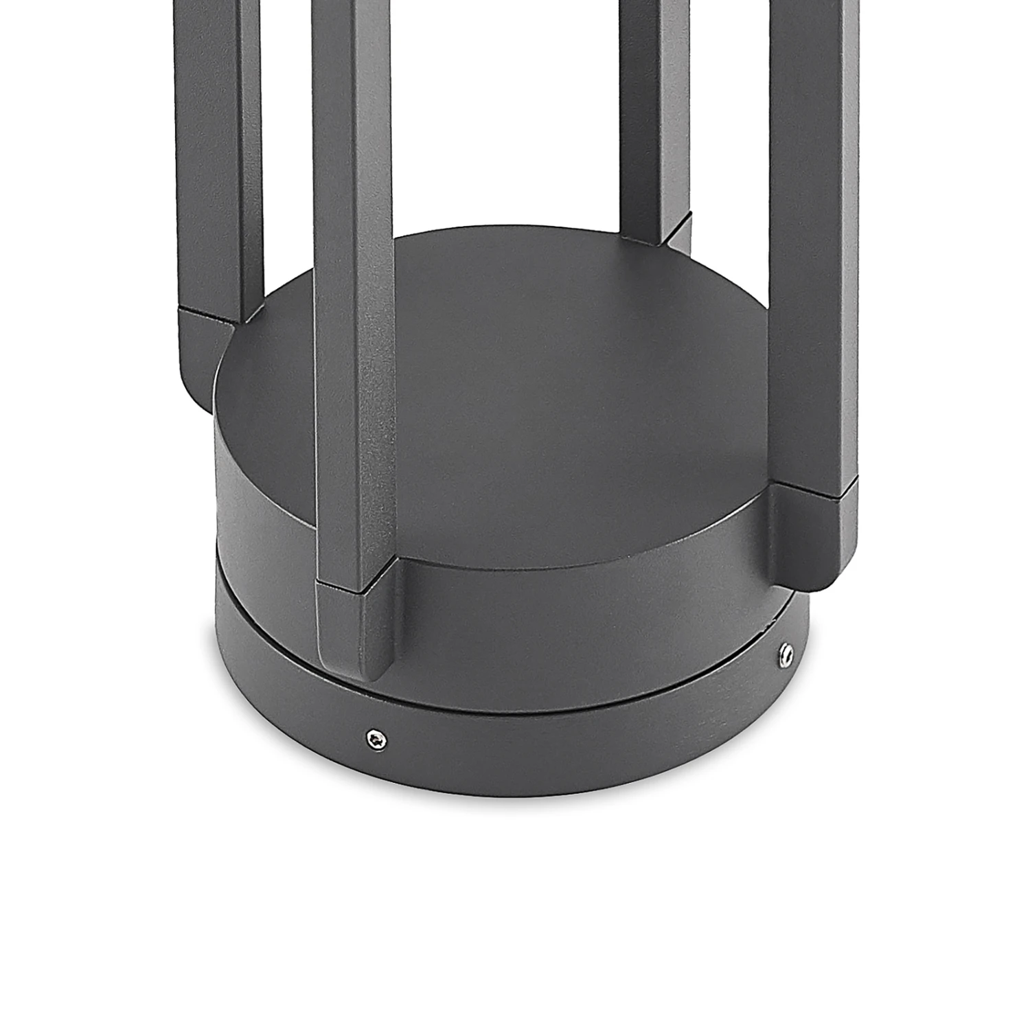 Lucande Tiras Sockelleuchte, Dunkelgrau, 56 Cm 6 Lucande Tiras Sockelleuchte, Dunkelgrau, 56 Cm – Bild 6