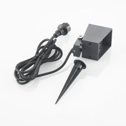 Lucande Friso LED-Erdspießaußenstrahler, Eckig -Lucande 9969202 9