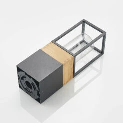 Lucande Enjan Sockelleuchte Aus Teakholz -Lucande 9969205 6