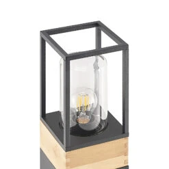 Lucande Enjan Wegeleuchte Aus Teakholz -Lucande 9969206 4