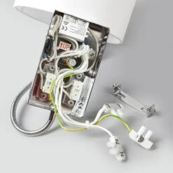 Lucande Taron Stoff-Wandlampe Mit Leselicht -Lucande 9976090 8