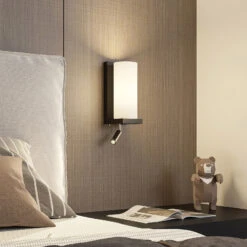 Lucande Lyra Wandleuchte Mit Flexiblem Leselicht -Lucande 9976135 2