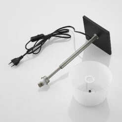 Lucande Madita Tischleuchte Mit Fuß Aus Eschenholz -Lucande 9976147 8