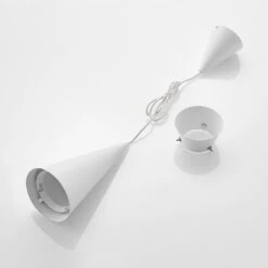 Lucande Naoh Hängeleuchte, Einflammig, Weiß -Lucande 9976150 7