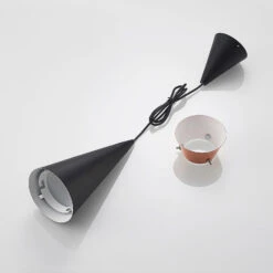 Lucande Naoh Hängeleuchte, Einflammig, Schwarz -Lucande 9976151 7