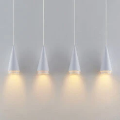 Lucande Naoh Hängeleuchte, 4-fl., Weiß -Lucande 9976154 5