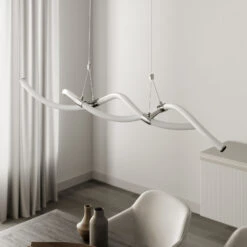 Lucande Wewa LED-Hängelampe, Mit Switch-Dim -Lucande 9984035 2